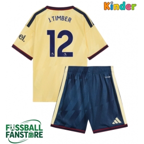 Arsenal Jurrien Timber #12 Replik 3rd trikot Kinder 2026-27 Kurzarm (+ Kurze Hosen)